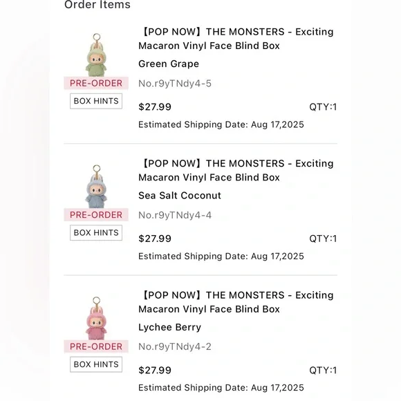 【100% AUTHENTIC】Sealed in Box Pop Mart Labubu Exciting Macaron Green Grape - Picture 7 of 7